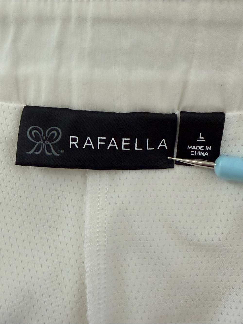 Rafaella Women’s “Star White” Skort Size L - NWOT - Picture 5 of 6